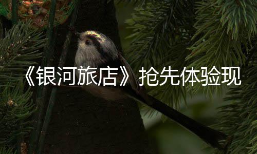 河旅店体验正式银上线现已抢先