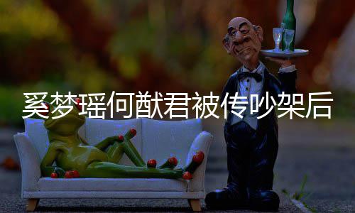 被传后首露面装无恩爱吵架 穿瑶何猷君奚梦形秀情侣