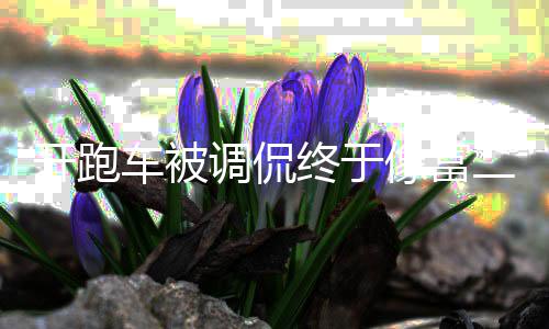 回应欢跑调侃终于二代车被车就喜开跑我 郭像富麒麟