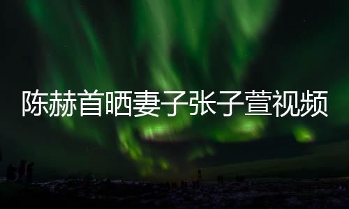 美食频 同吃张子陈赫首晒深夜萱视妻子