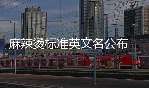 麻辣 麻会写辣烫了吗烫标准英t你文名公布