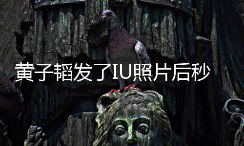 秒删片后黄子了I韬发U照追星这种爱解释我不说是在是一